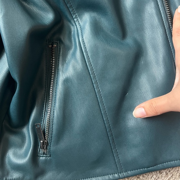 GAP Faux-Leather Moto Jacket - Picture 10 of 10